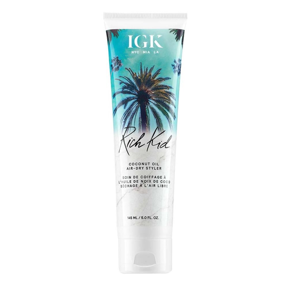 IGK RICH KID Wave Enhancing Air-Dry Cream Hold Texture Shine Vegan Cruelty Free